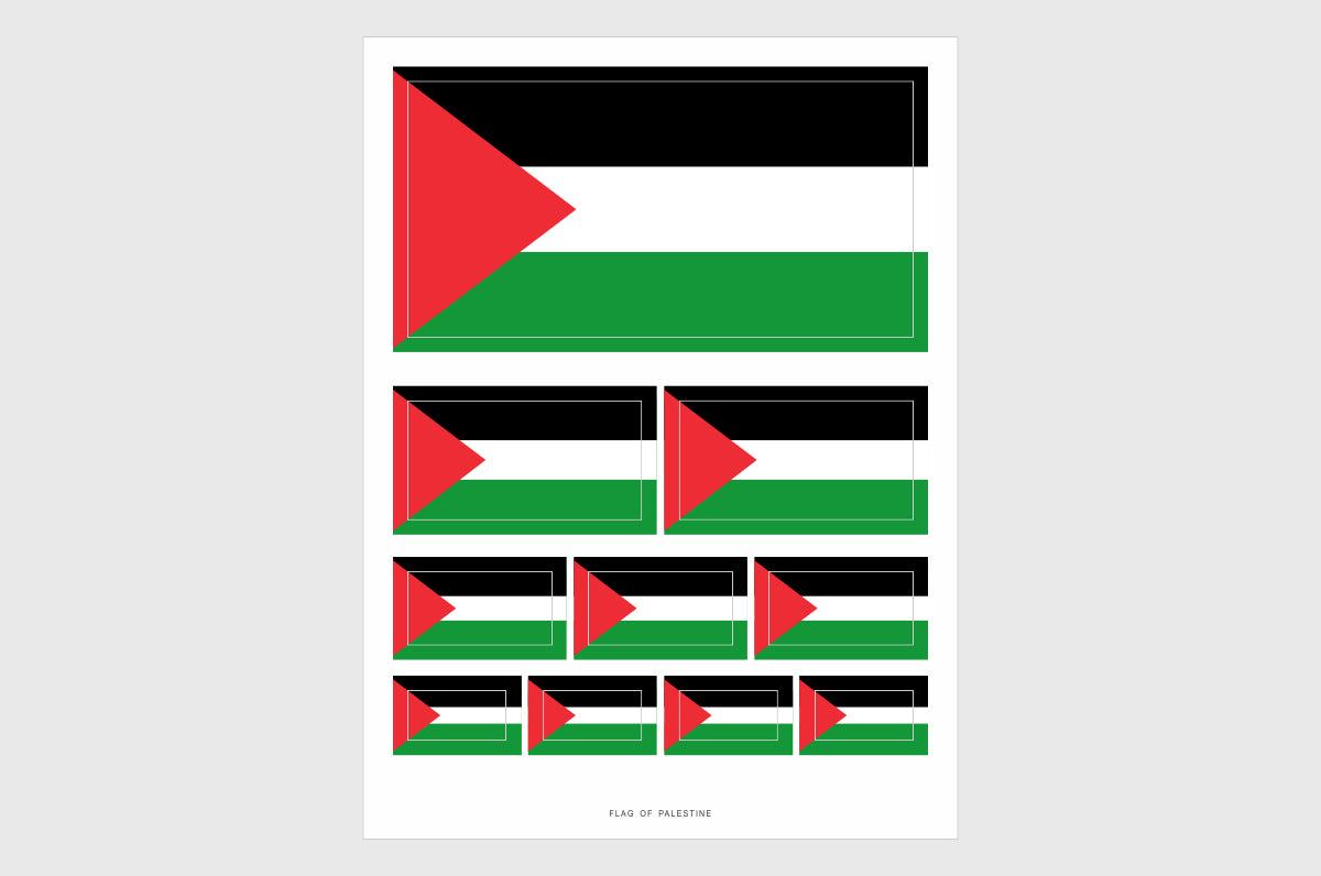 Palestine Flag Stickers