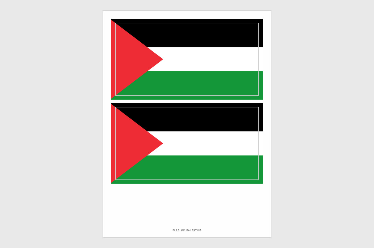 Palestine Flag Stickers