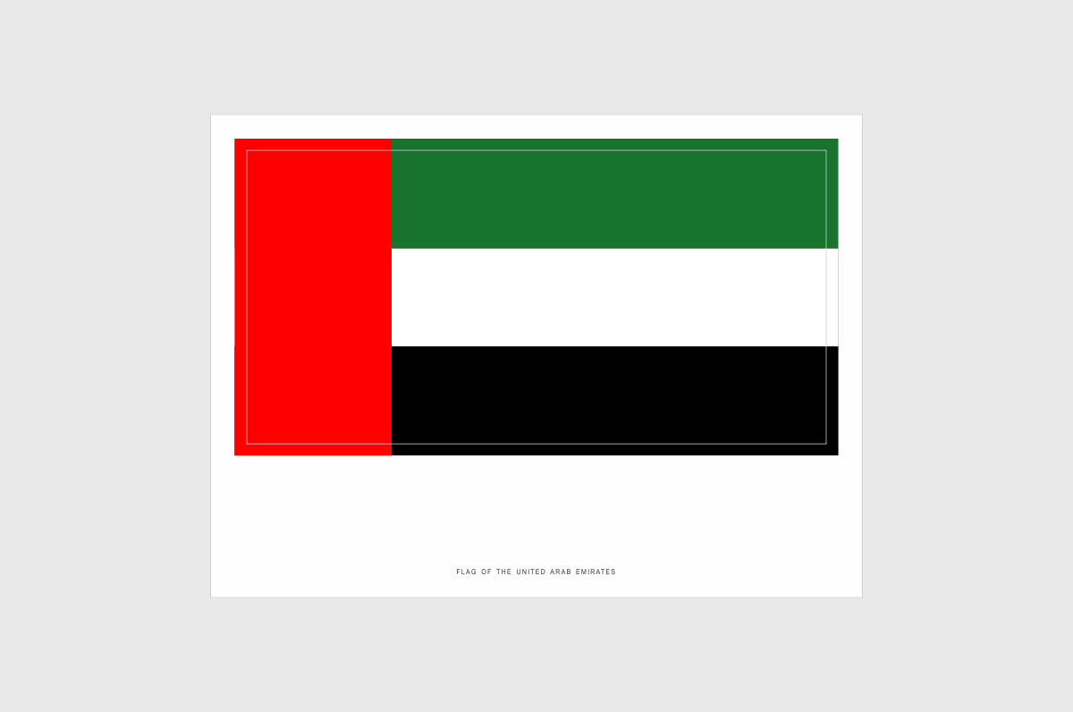 United Arab Emirates Flag Stickers