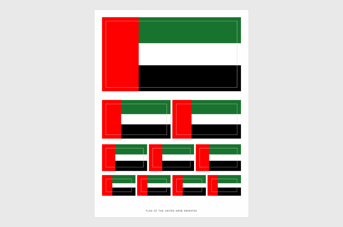 United Arab Emirates Flag Stickers