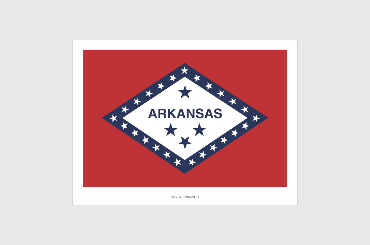 Arkansas Flag Stickers