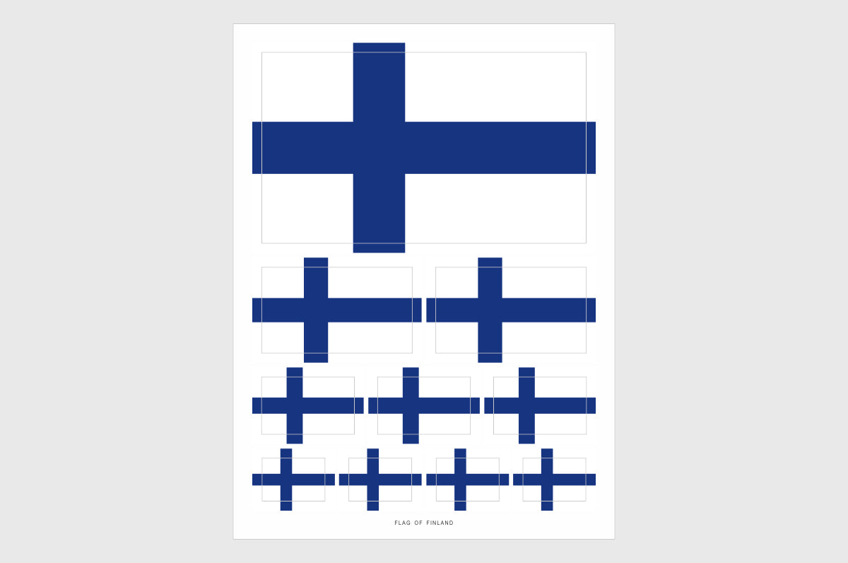 Finland Flag Stickers