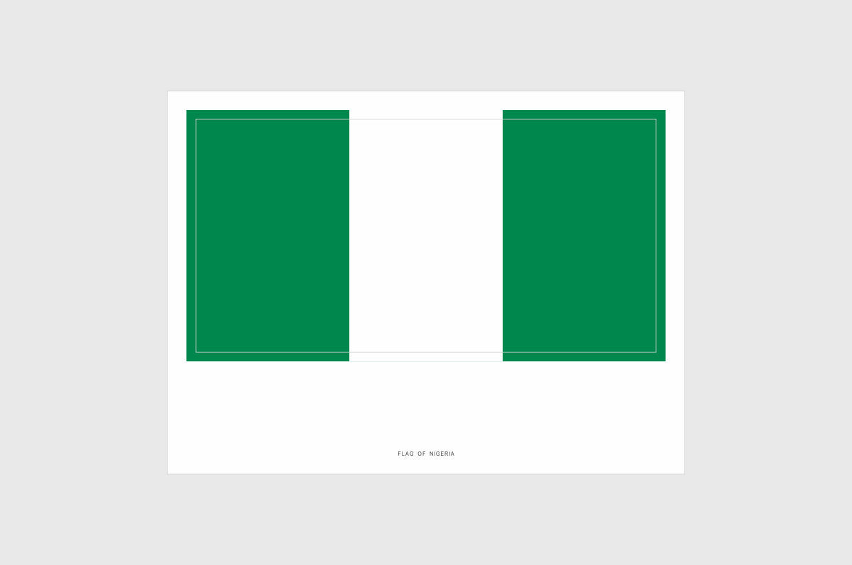 Nigeria Flag Stickers