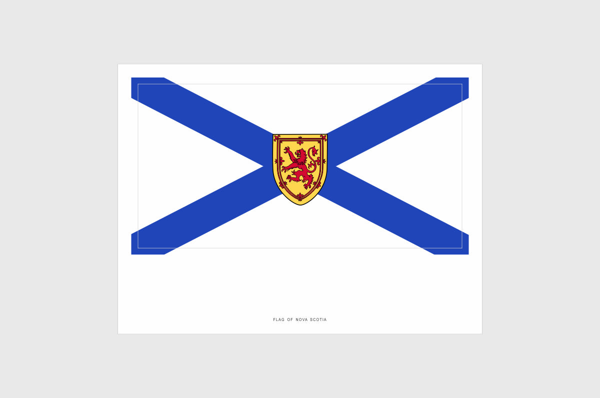 Nova Scotia Flag Stickers