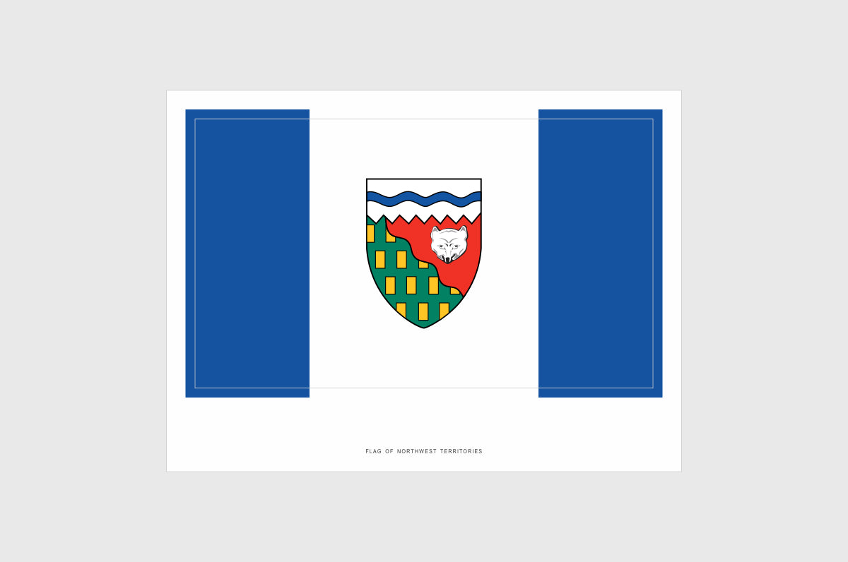 Northwest Territories Flag Stickers