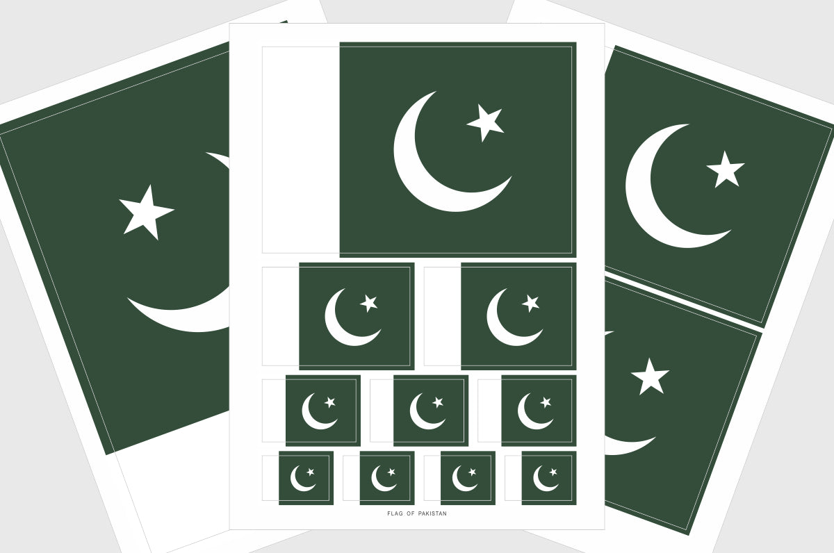 Afvist indlysende Tal til Pakistan Flag Sticker, Weatherproof Vinyl Pakistani Flag Stickers –  PutAFlagOnIt.com