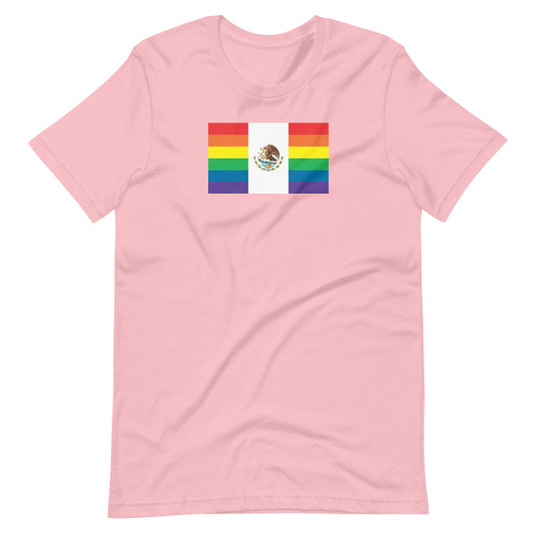 Mexico LGBT Pride Flag Unisex t-shirt