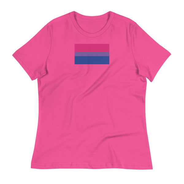 Bisexual Pride Flag Women's Relaxed Fit T-Shirt