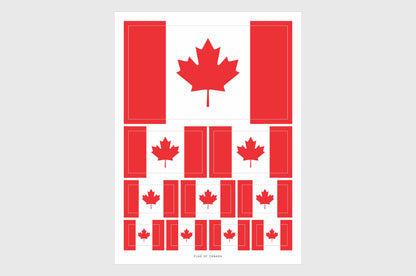 Canada Flag Stickers