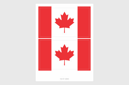 Canada Flag Stickers