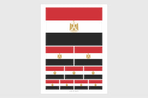 Egypt Flag Stickers