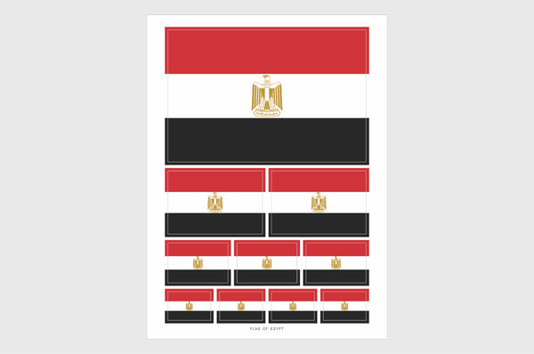 Egypt Flag Stickers