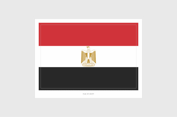 flag of egypt sticker