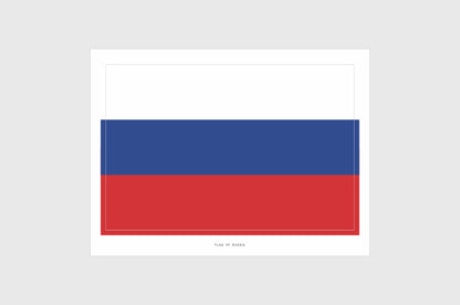 Russia Flag Stickers