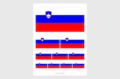 Slovenia Flag Stickers