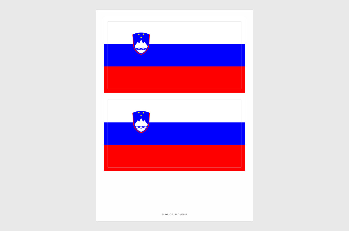 Slovenia Flag Stickers