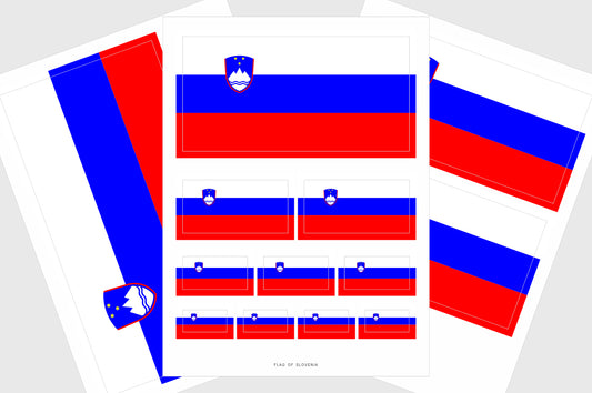 Slovenia Flag Stickers