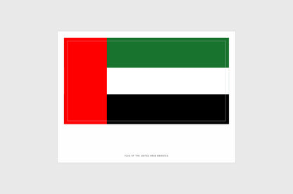United Arab Emirates Flag Stickers