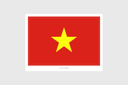 Vietnam Flag Stickers