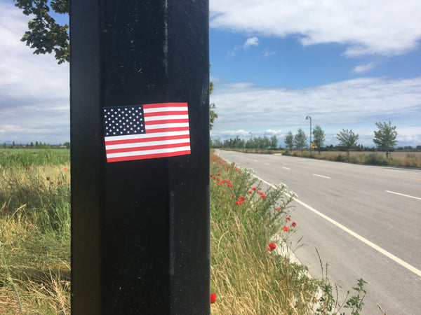 United States, USA Flag Stickers