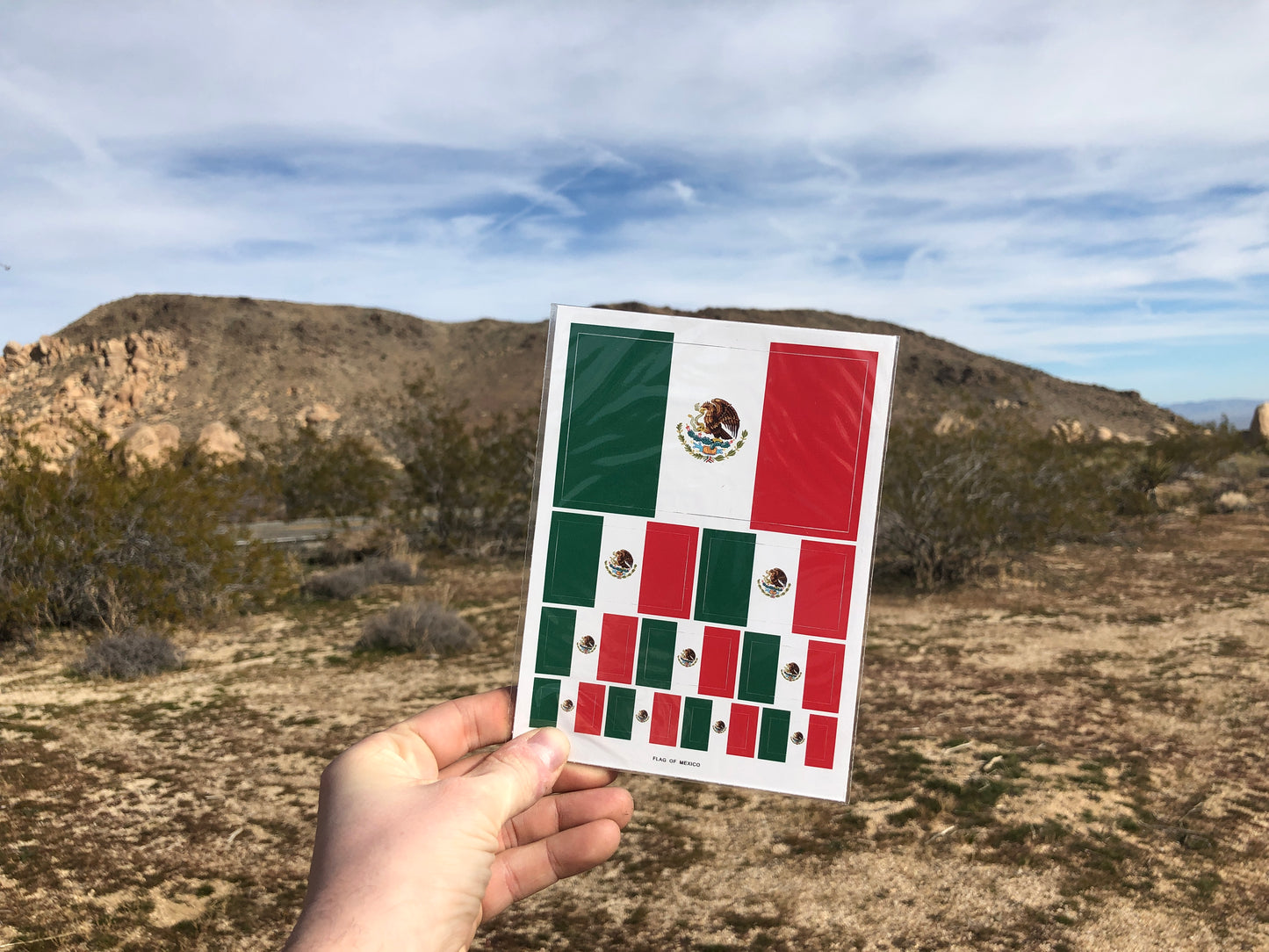 Mexico Flag Stickers