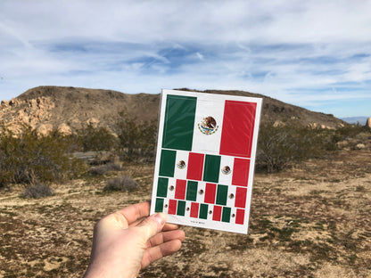 Mexico Flag Stickers