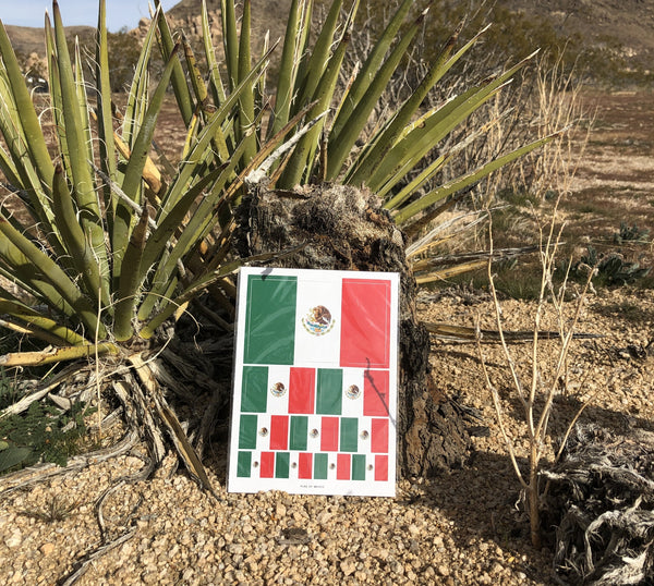 Mexico Flag Stickers