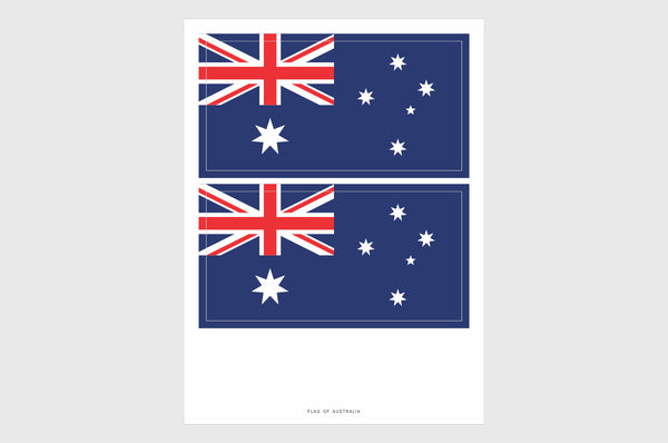 Australia Flag Stickers