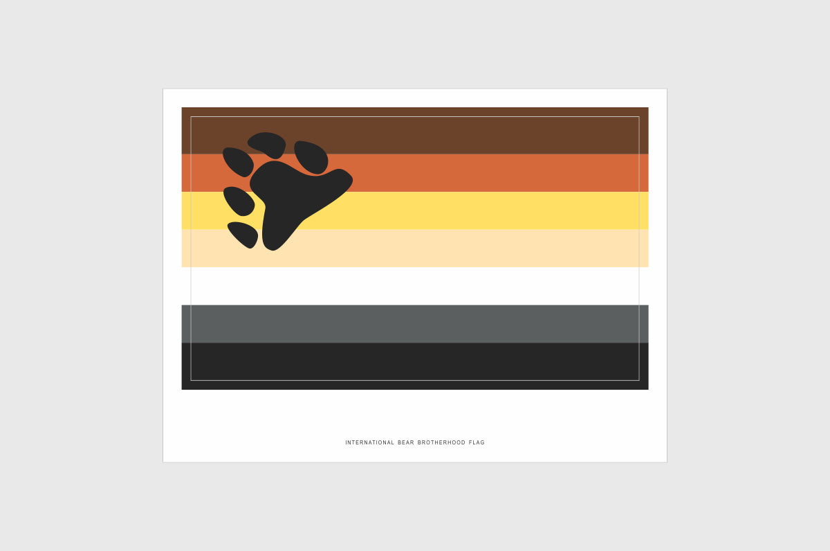 Bear Pride, LGBTQ Flag Stickers