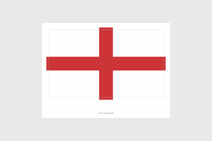 England Flag Stickers