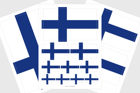 Finland Flag Stickers