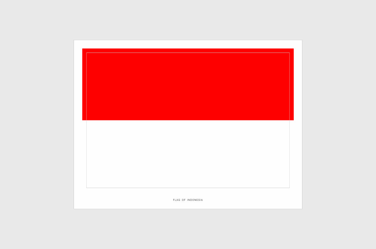Indonesia Flag Stickers