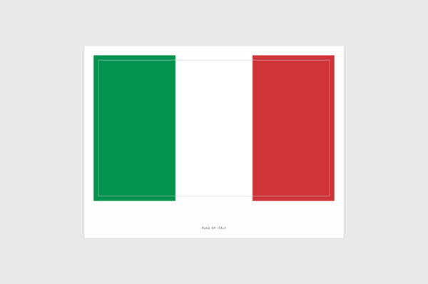 Italy Flag Stickers