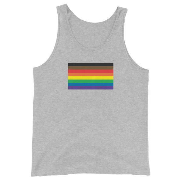 More Color, More Pride Flag Unisex Tank Top