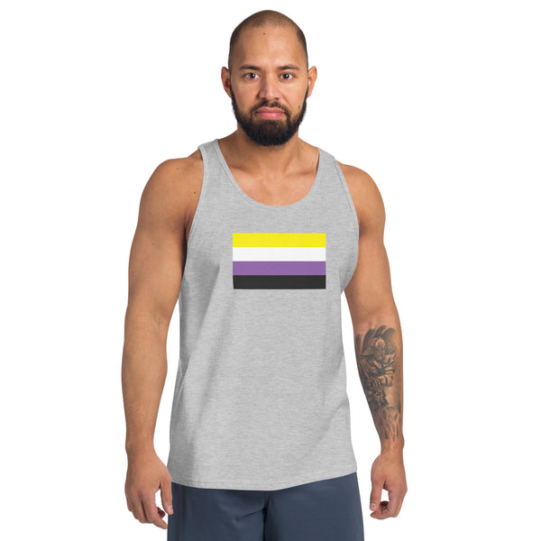 Non Binary Flag Unisex Tank Top