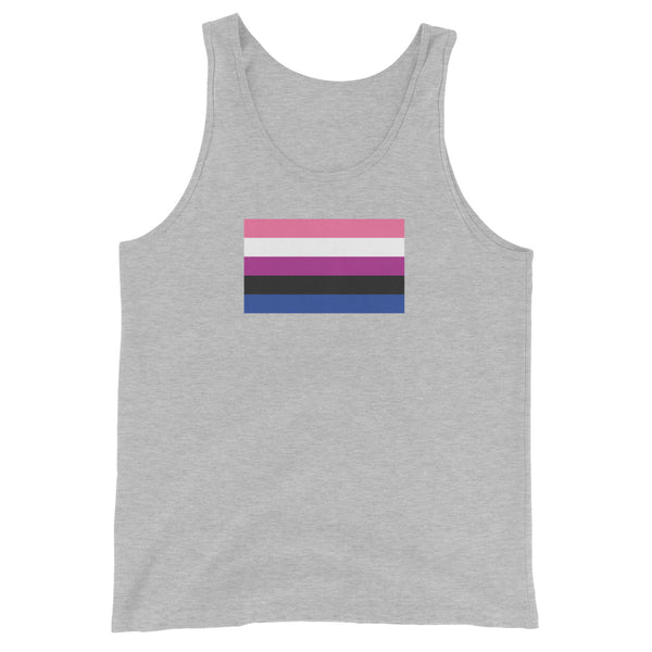 Genderfluid Flag Unisex Tank Top
