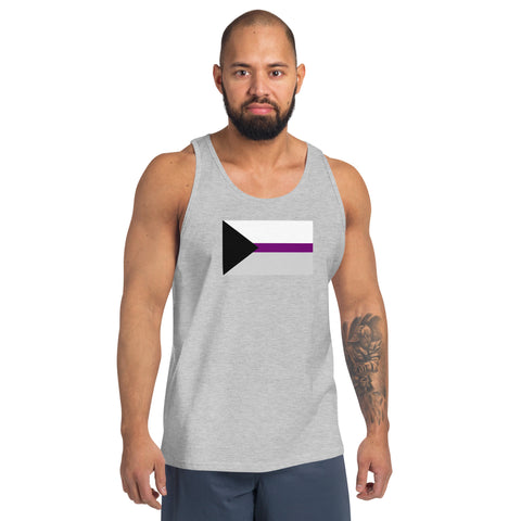 Demisexual Flag Unisex Tank Top