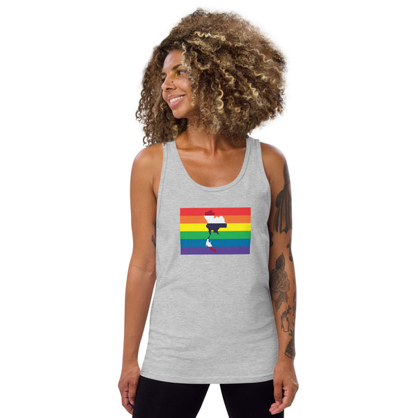 Thailand LGBT Pride Flag Unisex Tank Top