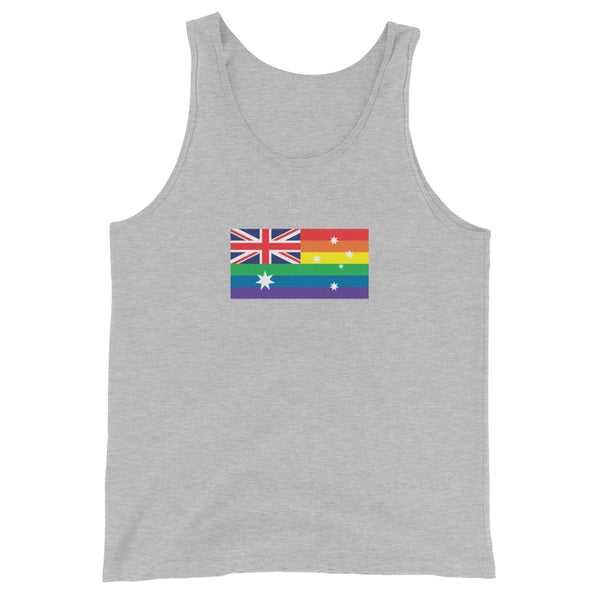 Australia LGBT Pride Flag Unisex Tank Top