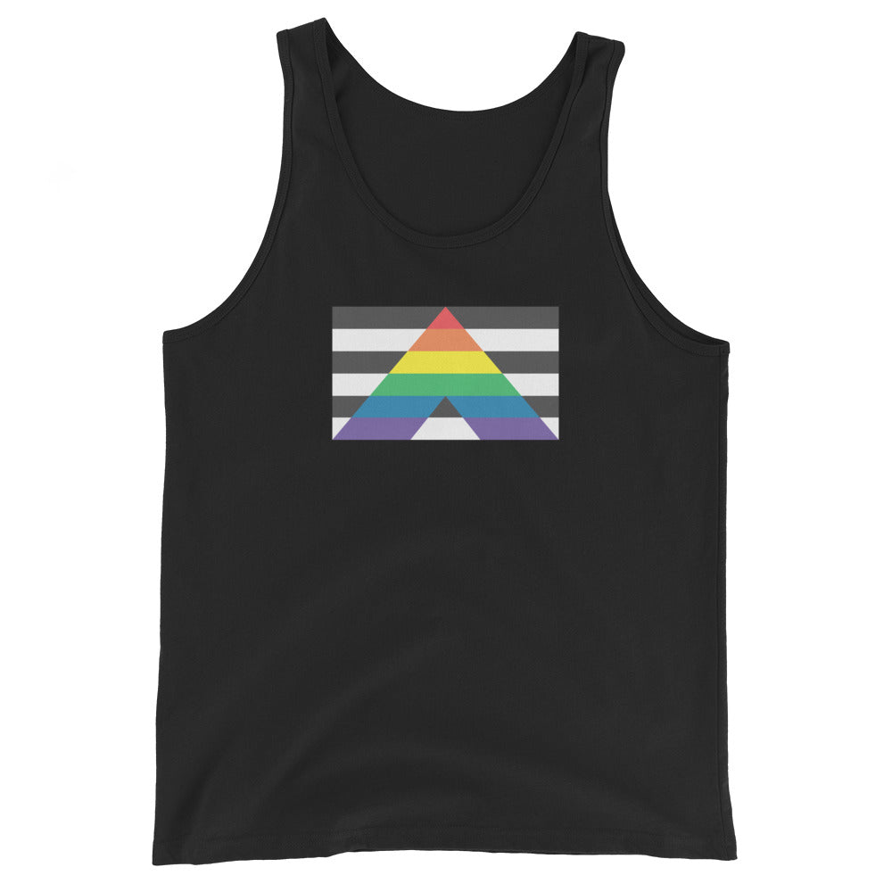 Straight Ally Flag Tank Top