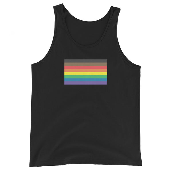 More Color, More Pride Flag Unisex Tank Top