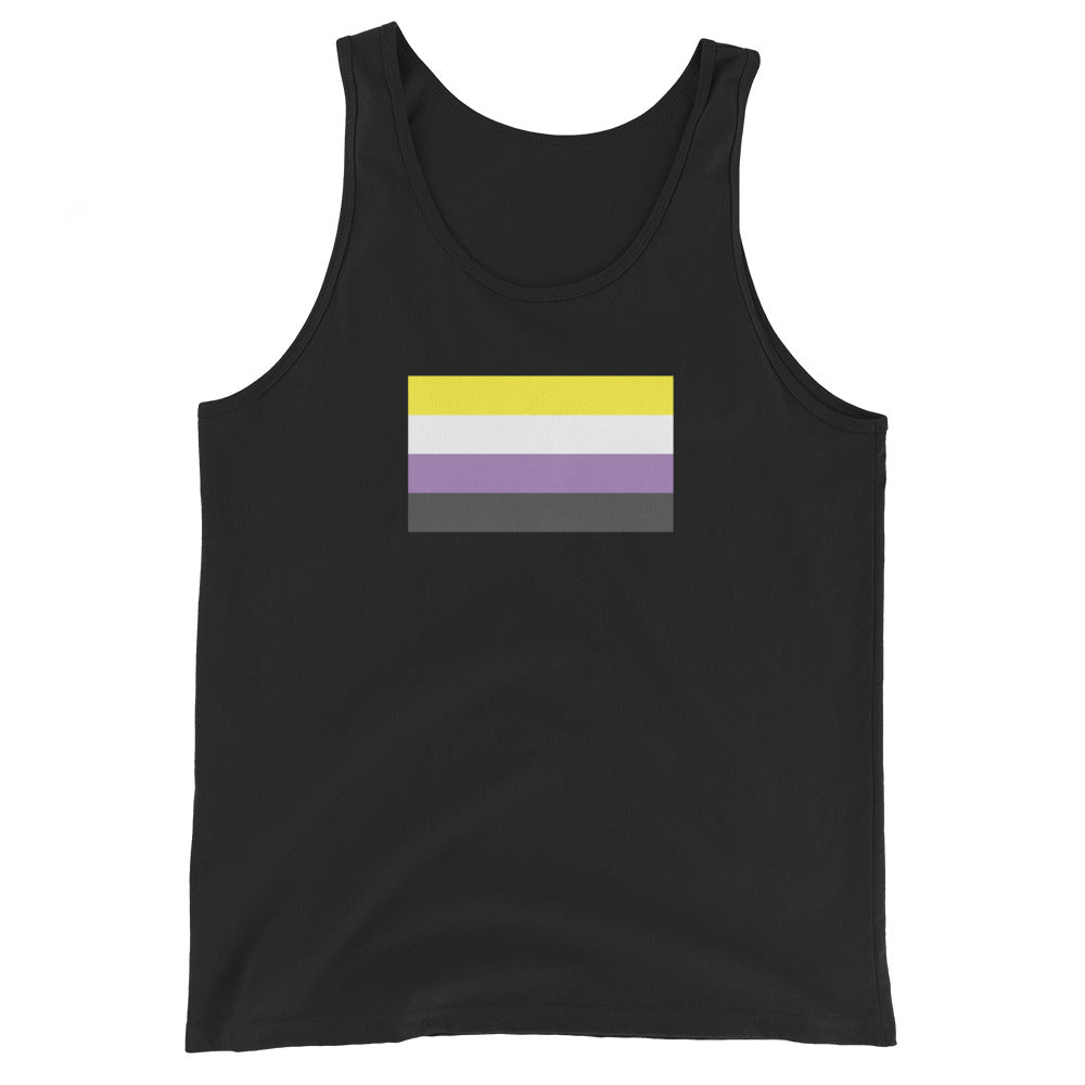 Non Binary Flag Unisex Tank Top