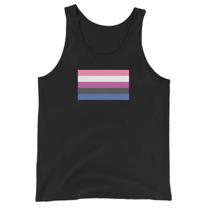 Genderfluid Flag Unisex Tank Top
