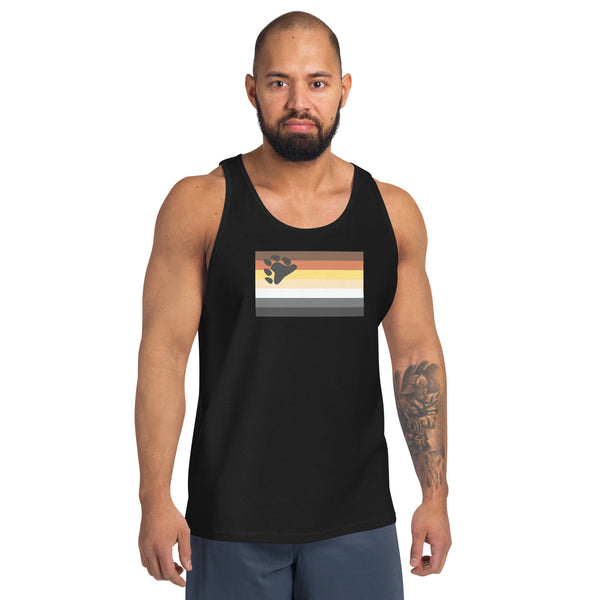 Bear Pride Flag Unisex Tank Top