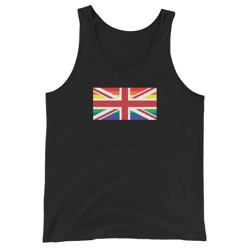 United Kingdom LGBT Pride Flag Unisex Tank Top