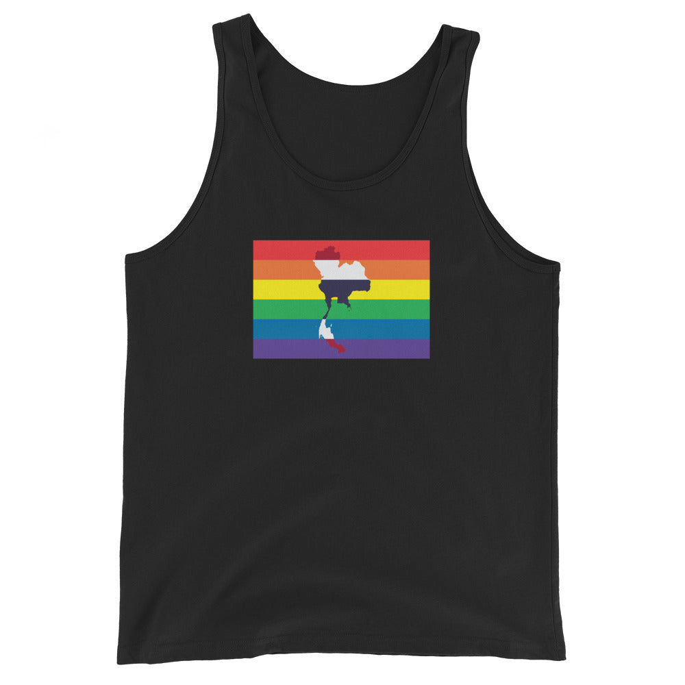 Thailand LGBT Pride Flag Unisex Tank Top