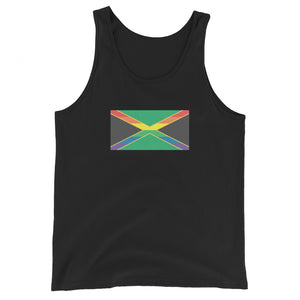 Jamaica LGBT Pride Flag Unisex Tank Top