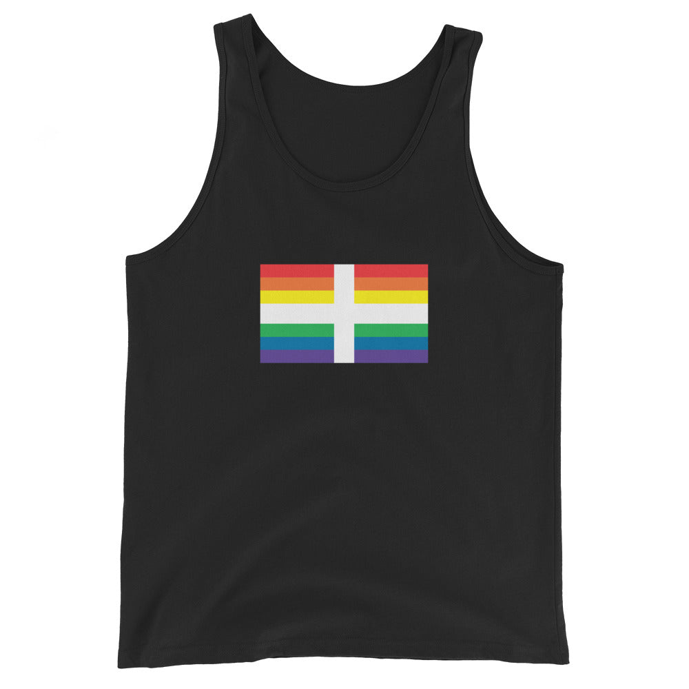 England Pride Flag Unisex Tank Top