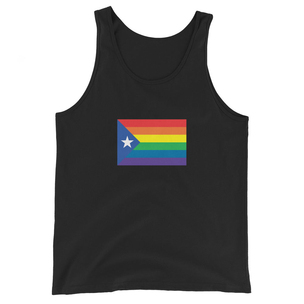 Catalonia LGBT Pride Flag Unisex Tank Top