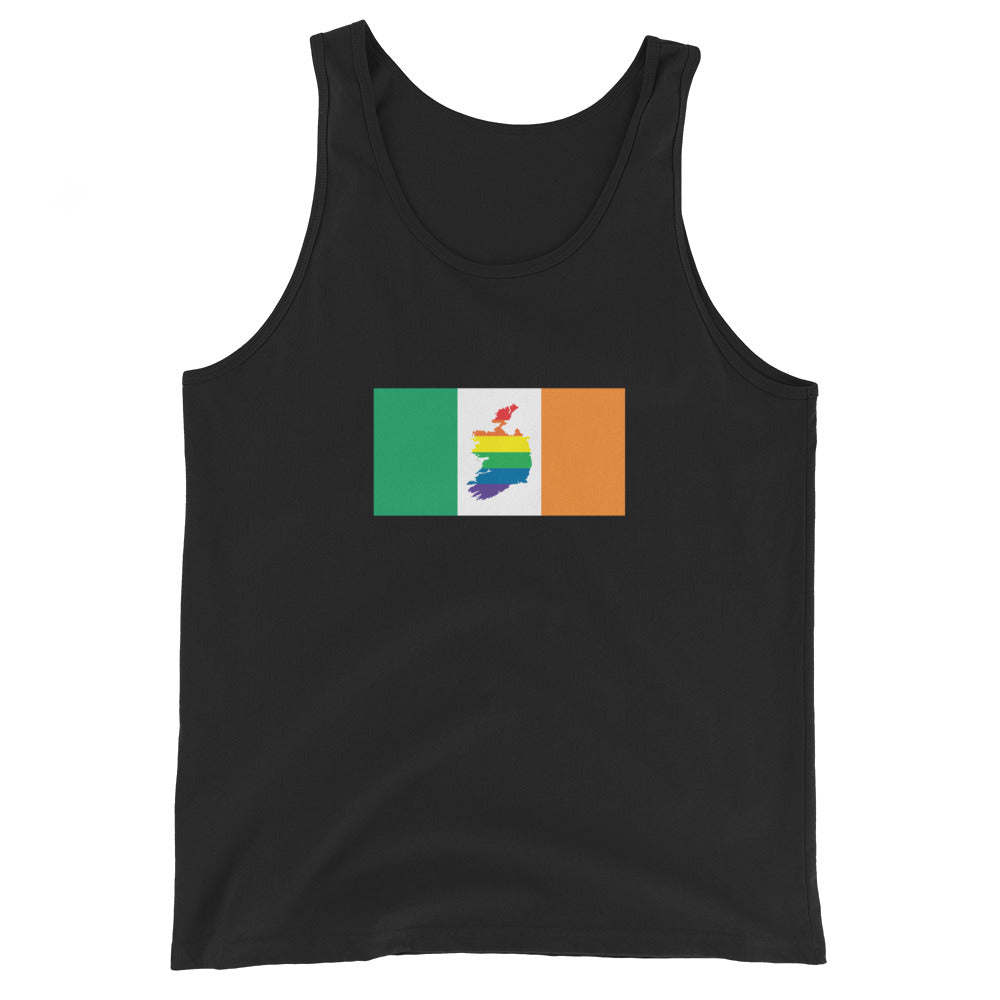Ireland LGBT Pride Flag Unisex Tank Top